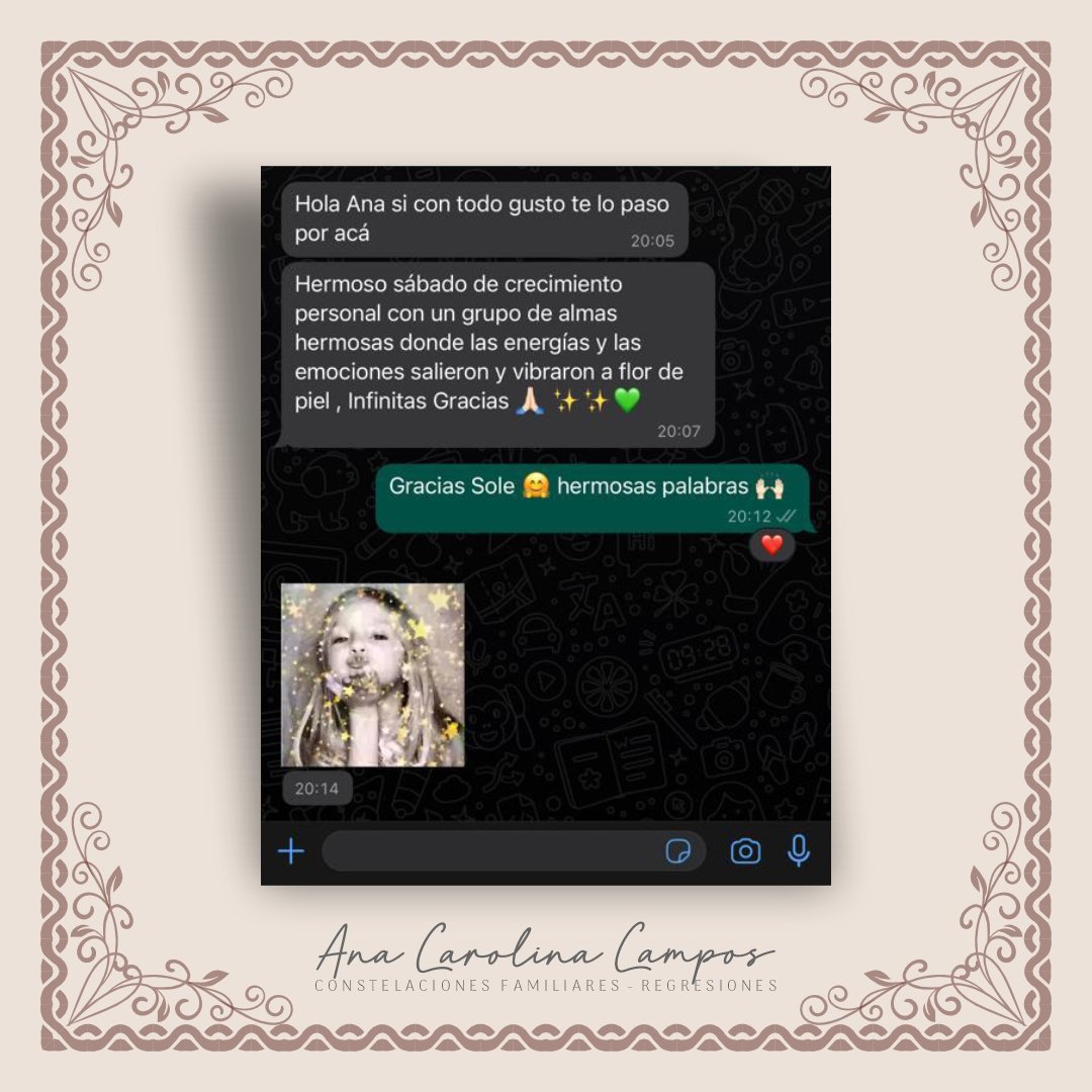 Testimonios de Constelaciones familiares